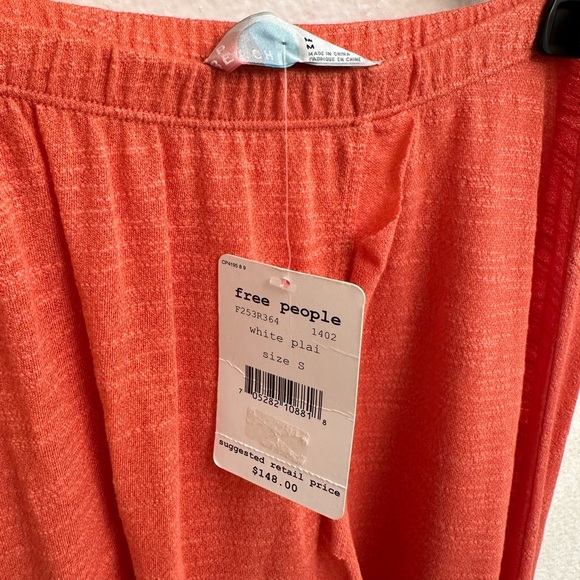 Free People Beach maxi skirt size M orange NWT - Picture 4 of 4
